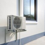 Condenser,Unit,Or,Compressor,Outside,Home,Or,Residential,Building.,Unit